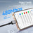 ESSAGER Type-C to Type-C 60W Smart LED Cable Fast Charging Durable Braided Data Cable 1m - 7