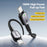 ESSAGER Type-C to Type-C 100W Smart LED Cable Fast Charging Durable Braided Data Cable 1m - 3