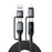 ESSAGER 4-in-1 Data Cable Digital Display PD 100W Fast Charging Cable 0.25m - 1