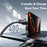 ESSAGER 4-in-1 Data Cable Digital Display PD 100W Fast Charging Cable 0.25m - 6