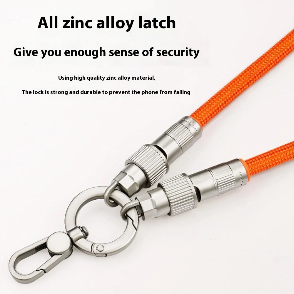 30cm Cell Phone Wrist Strap Fast Charging Data Cable with Type-C to L-Port Adapter Phone Lanyard - Black - 3
