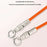 90cm Cell Phone Neck Strap Charging Cable Type-C to Type-C PD 66W Fast Charge Data Cable Necklace - Purple - 5