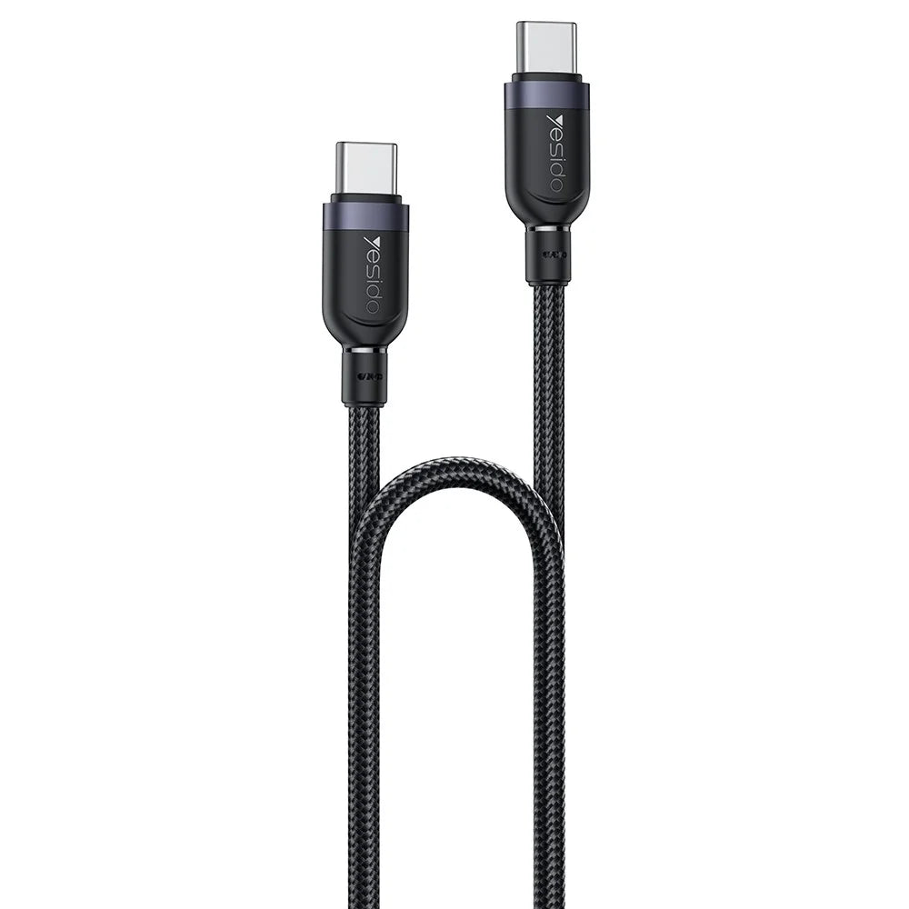 YESIDO CA190 USB-C to USB-C Cable 1.2m 60W Fast Charging Data Sync Cord - 1