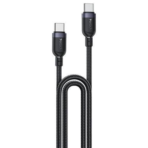 YESIDO CA192 USB C to USB C Cable 2m 60W Fast Charging Cord Data Sync for Laptops  /  Smartphones - 1