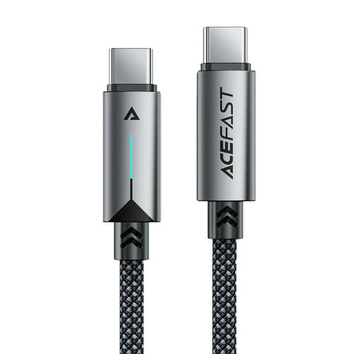 ACEFAST C19-03 USB-C to USB-C Cable 60W Fast Charging Data Cable Aluminum Alloy Braided for Laptops / Phones - 1