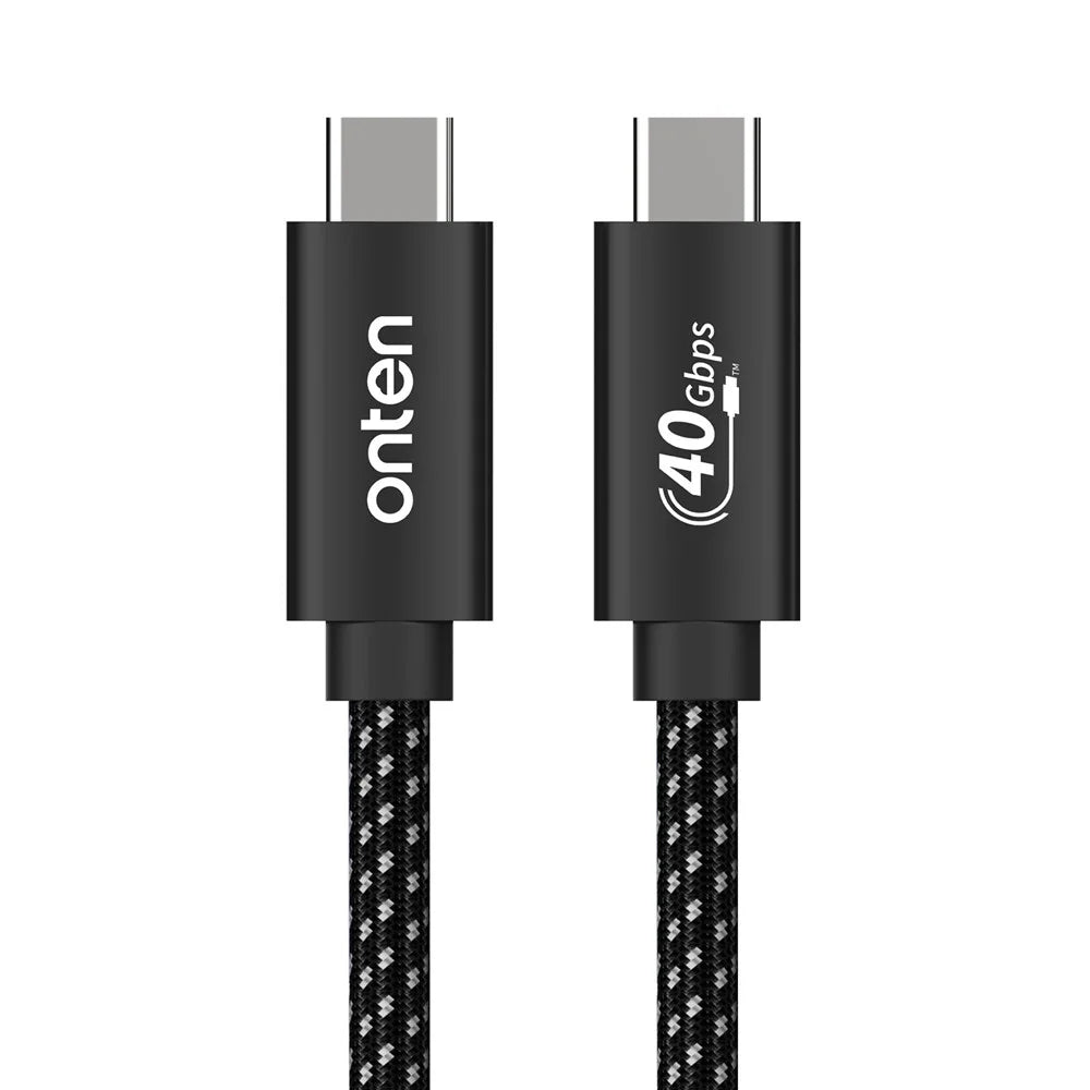 ONTEN OTN-CC202 1m USB 4 Compatible with Thunderbolt 4 Cable 100W PD Charging 40Gbps Data Transfer 4K 8K Video Output Cord - 5