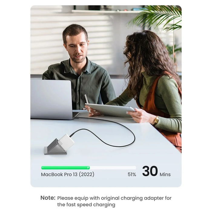 UGREEN 15177 1.5m PD 100W Fast Charging USB C to USB C Cable for iPhone  /  Macbook  /  iPad Data Wire - 7