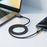 ACEFAST C21-04 1.2m USB A to USB C 3A Fast Charging Cable Braided Data Cord with Colorful Light - 3