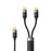 MCDODO CA-7380 1.5m USB C to Dual USB C Magnetic Splitter Cord 100W Fast Charging Cable - 1