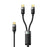 MCDODO CA-6780-IN-1 USB-C Fast Charging Cable Dual USB-C Ports 100W Charging Cord 1.5m Braided - 1