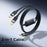 MCDODO CA-6780-IN-1 USB-C Fast Charging Cable Dual USB-C Ports 100W Charging Cord 1.5m Braided - 2