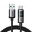 JOYROOM S-A16 Pro 1.2m USB-A to Type-C Data Cable 66W Fast Charging Cable with Digital Display - 1