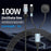 2m 2 in 1 USB A  /  USB C to USB-C  /  for Apple Watch Wireless Charging Dock PD 100W Fast Charging Cable - 2