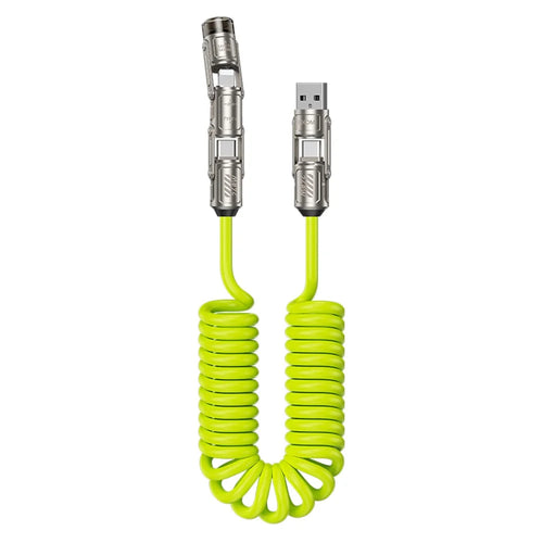 WEKOME WDC-80 Dofon No.1 Car-Specific Safety Data Cable 240W High Power 1.8M Length Multi Function Design - Green - 1