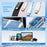 VENTION CTQBH 2m USB 2.0 Type A to Type C Data Cable 3A Fast Charging Wire for Smartphone Tablet, Black - 3