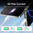 VENTION CTQBH 2m USB 2.0 Type A to Type C Data Cable 3A Fast Charging Wire for Smartphone Tablet, Black - 4