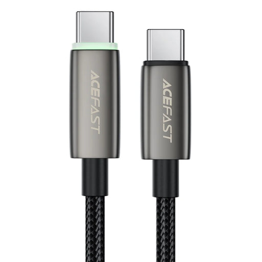ACEFAST C23-03 1.2m Smart Power Off Charging Cable 3A 60W Fast Charging USB C to USB C Braided Data Cord - 2