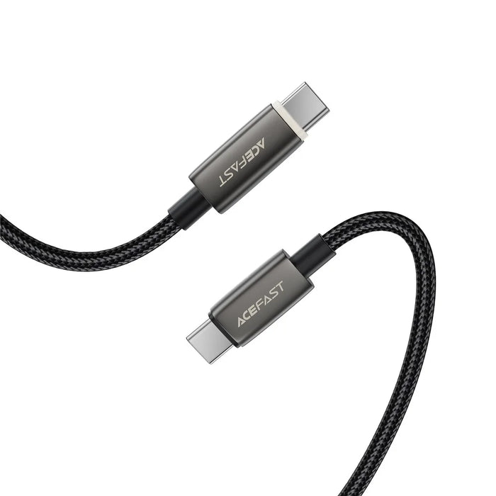 ACEFAST C23-03 1.2m Smart Power Off Charging Cable 3A 60W Fast Charging USB C to USB C Braided Data Cord - 4