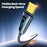 TOOCKI TQ-X57C4 2m USB C to USB C 240W PD Fast Charging Cable Digital Display Braided Data Cord - 5