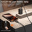 TOOCKI TX107C2 1m 100W Fast Charging USB C to USB C Cable Touch Control LED Display Data Sync Cord - 3
