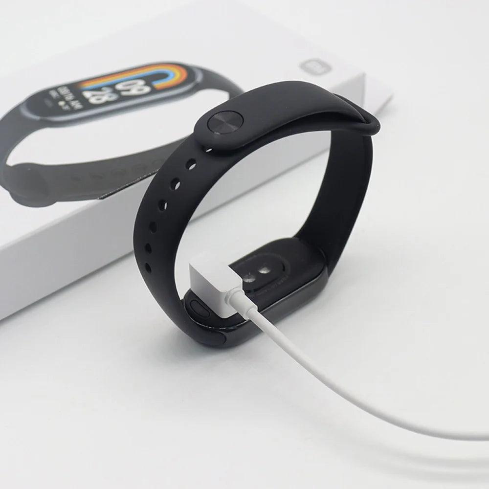 Magnetic Watch Charging Cable for Xiaomi Smart Band 10/9/8/Redmi Watch Series Type-C Connector - white/60cm - 4