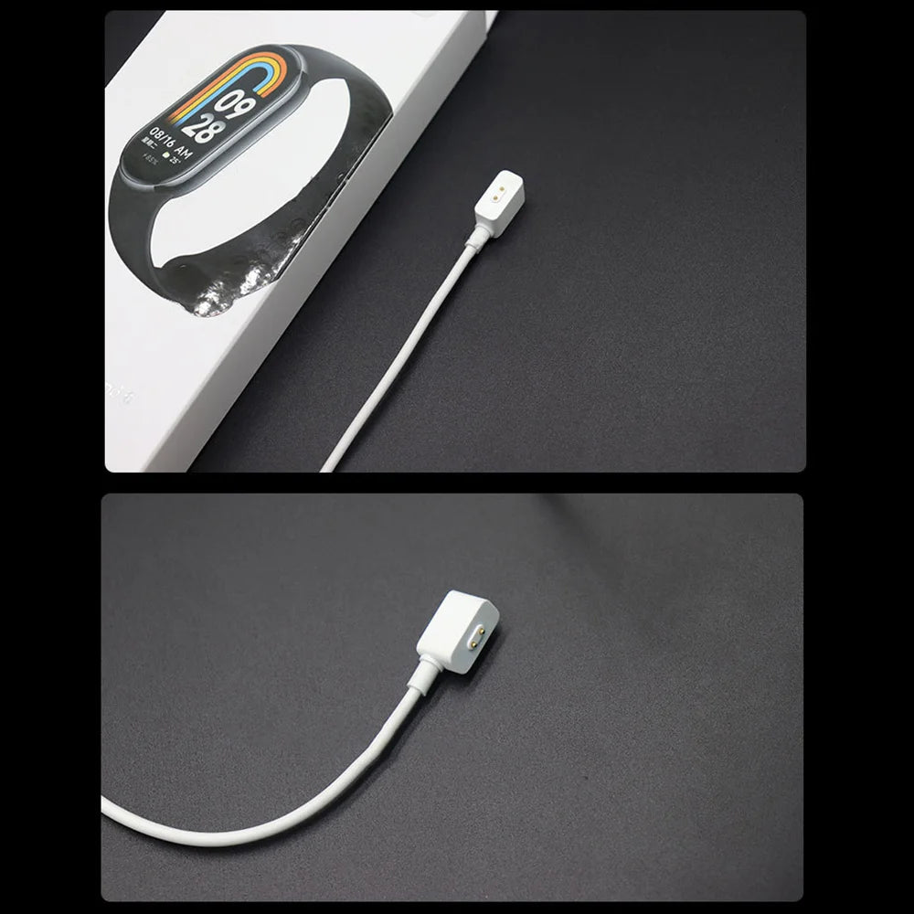 Magnetic Watch Charging Cable for Xiaomi Smart Band 10/9/8/Redmi Watch Series Type-C Connector - white/60cm - 6