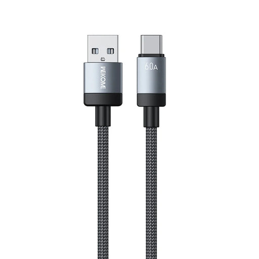 WEKOME WDC-123a Kinkong Raycor Series Braided Fast Charging Cable 6A USB to Type-C 480MB / S Data Transfer Cable - 1