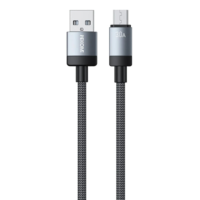 WEKOME WDC-123m Kinkong Raycor Series Braided Fast Charging Cable 3A USB to Micro 480MB / S Data Transfer Cable - 1