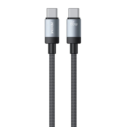 WEKOME WDC-124 Kinkong Raycor Series Braided Data Cable Type-C to Type-C 65W Fast Charging Cable - 1