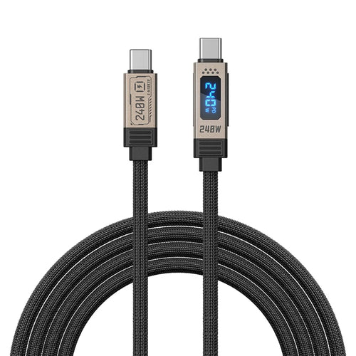 WEKOME WDC-49 Ladon 4 Type-C to Type-C Cable 40Gbps Data Transfer 240W High Power Data Cable - 1