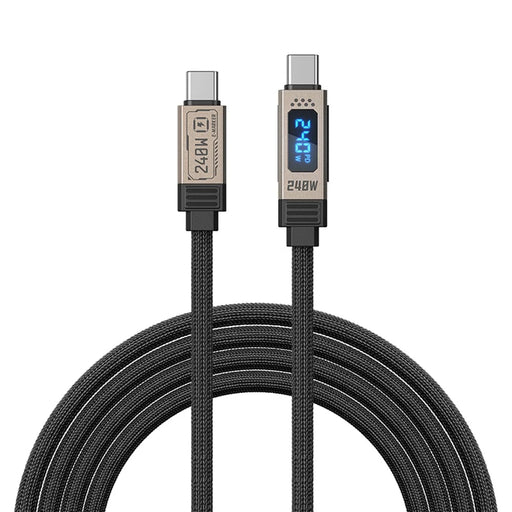 WEKOME WDC-49 Ladon 4 Type-C to Type-C Cable 40Gbps Data Transfer 240W High Power Data Cable - 1