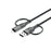 BUDI DC259ATTL12B 4 in 1 1.2m PD 65W USB / Type-C to iP / Type-C Charge Cable Fast Charging Cable - Black - 6