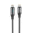 BUDI DC262TT12B 1.2m 100W PD Fast Charging USB C to USB C Cable Digital Display Liquid Silicone Data Wire - 6