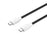 BUDI DC263TT12 1.2m USB C to USB C Data Cord PD 65W Fast Charging Soft TPE Cable - Black - 4