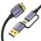 ENKAY HAT PRINCE 2 in 1 1m USB 3.0 A / Type-C to USB 3.0 Micro B Cable Camera Hard Drive Rapid Data Transfer - 1