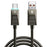 ESSAGER 2m USB A to USB C Stainless Steel Cable 7A Fast Charging 480Mbps Data Sync Cord - 1