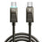 ESSAGER 1m 100W Fast Charging Wire USB C to USB C Stainless Steel Data Transfer Cable - 1