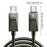 ESSAGER 1m 100W Fast Charging Wire USB C to USB C Stainless Steel Data Transfer Cable - 7