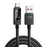 ESSAGER Smart Display USB-A to USB-C Cable 7A Fast Charging 100W Power Delivery Data Cable 2m - 1