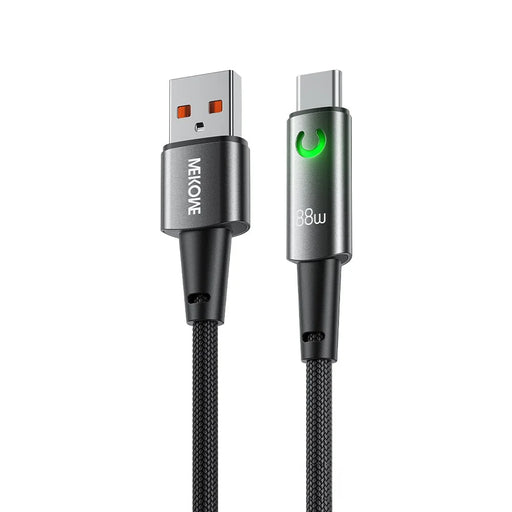 WEKOME WDC-127 Raython 3 Smart Power-Off USB-A to Type-C Fast Charging Cable 88W High Speed Data Cable - 1