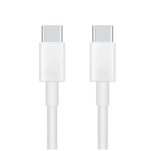 1m 6A SuperCharge Type-C to Type-C Cable for Honor 200 Pro 5G / 200 Lite / Magic6 Lite 5G / Magic7 Pro 5G Data Cord - 1