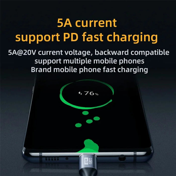 3m Aluminum Alloy Type-C Male to Female Extension Cable USB3.1 Gen2 Data Cable 4K / 60HZ Video Support 10Gbps Data Transfer - 6