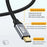 3m Aluminum Alloy Type-C Male to Female Extension Cable USB3.1 Gen2 Data Cable 4K / 60HZ Video Support 10Gbps Data Transfer - 7