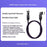 SIKAI Type C to Type C Data Cable 240W High Power Fast Charging USB C Braided Wire for Phones/Tablets/Laptops - Dual Head 540 Degree Rotation - 2