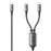 JOYROOM S-A57 1.5m Type-C to Dual Type-C 100W Fast Charging Data Cable for Laptops / Tablets / Smartphones - 1