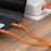 BUDI DC271TTL15C 1.5m USB-C to USB-C /  iP  Nylon Braided Data Cord 100W Fast Charging Cable - 2