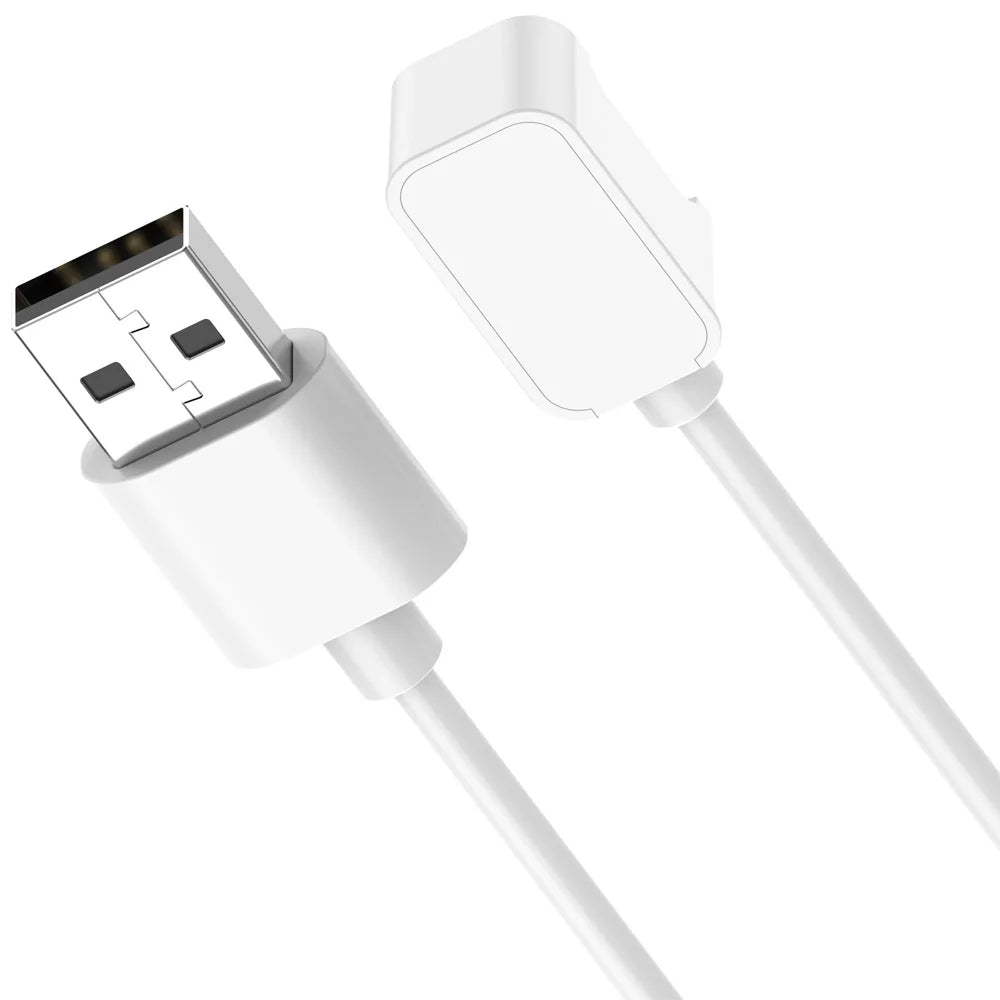 For Samsung Galaxy Fit3 5V/1A Charging Cable 100cm Smart Watch Magnetic Charging Wire - White - 2