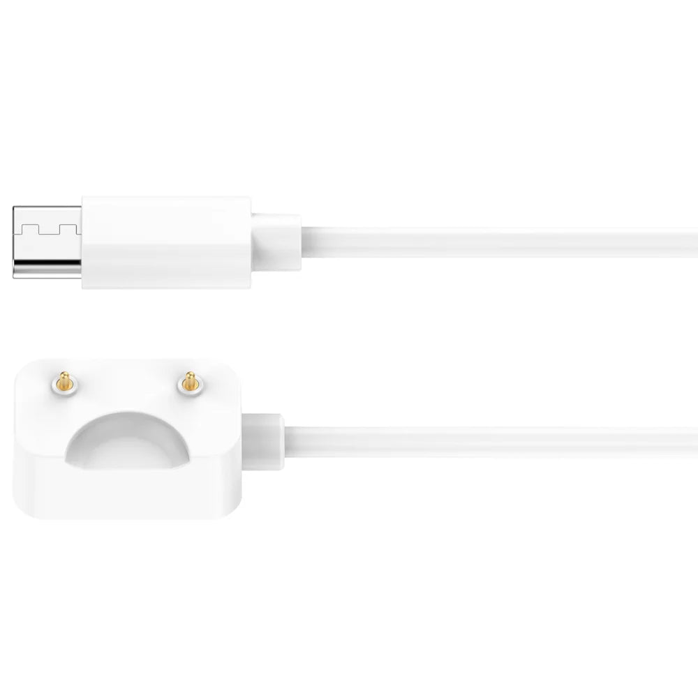 For Samsung Galaxy Fit3 SM-R390 5V/1A Smart Watch Charger 60cm Magnetic Charging Cable - White - 1