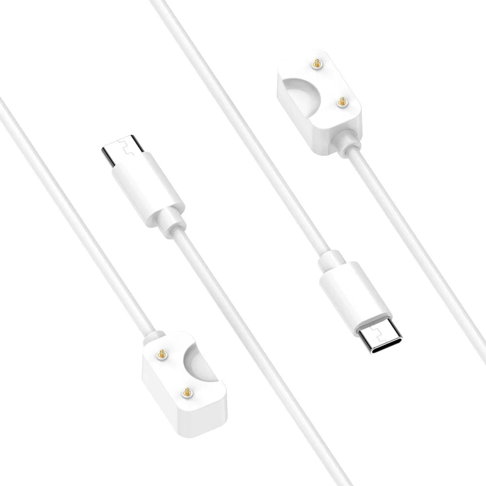 For Samsung Galaxy Fit3 SM-R390 5V/1A Smart Watch Charger 60cm Magnetic Charging Cable - White - 3
