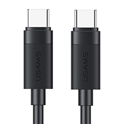 USAMS SJ780 U94 1m PD 60W Fast Charging Cable Type-C to Type-C Data Transfer Cord for Smartphone / Laptop / Tablet - 1